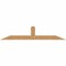 Ekena Millwork Portland Smooth Timber Gable Bracket, Western Red Cedar, 84"W x 17"H x 1 1/2"D x 5 1/2"F, 5/12 Pitch GBW084X17X0206POR00SWR - alternate 1